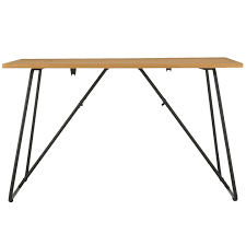 Oak Bench Large W100xd30xh44cm Foldable Table Folding Dinning Table Table