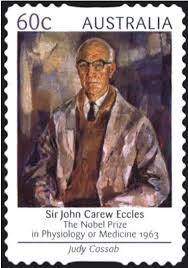Stamp John Carew Eccles Australia Nobel Prize Winners Mi Au 3798 Sn Au 3758 Yt Au 3653 Sg Au 3833 Postage Stamps Usa Australia Stamp