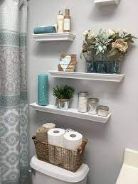 22 functional yet stylish bathroom shelf ideas. Diy By Alicia C Restroom Decor Bathroom Decor Trendy Bathroom
