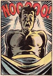 Attack Morning Wood Pop Art Comic Vintage Comics Retro Comic