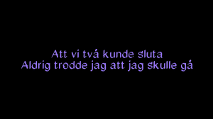 refräng aldrig trodde jag aldrig trodde jag att vi två skulle hamna här two runaways som alltid varit 100 aldrig trodde jag aldrig trodde jag att vi två kunde sluta aldrig. 100 Ana Diaz Mlc Karaoke Version Lyrics Youtube
