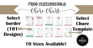 Age appropriate chores over at the budget mama. Free Chore Chart Template 101 Different Designs