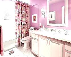 You can use wallpaper with neutral and playful tones to also achieve the same result. Accessories Home Black And Pink Bathroom Ideas