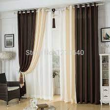 Modern Linen Splicing Curtains Dining Room Restaurant Hotel Blackout Curtains Design Fashion Window Roman Curtains For B Curtain Designs Cool Curtains Curtains