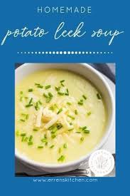 Potato Leek Soup Recipe Soup Maker Recipes Soup Potato Leek Soup