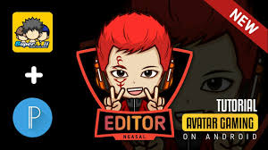 Gorilla head logo for sport club or team. Cara Buat Logo Avatar Gaming Di Android Pixellab Supermii Youtube