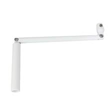 Sécuriser la fermeture des volets. Manivelle Seule En Acier Laque Blanc Sortie Ronde O 12 Mm Cdiscount Bricolage