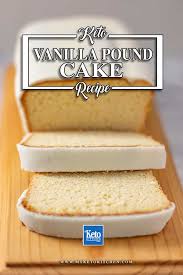 They tend to be served plain, dusted with powdered sugar, lightly glazed, or sometimes with an this is a basic recipe for pound cake that mom used to make. Best Keto Pound Cake Recipe Soft Moist With Sugar Free Vanilla Glaze My Keto Kitchen