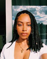 P I N T E R E S T Murielmukadi Braids For Black Hair Short Box Braids Braided Hairstyles
