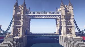 Connect with new friends and take your place in our awesome and fun community! Tower Bridge Built In Minecraft Bridge Building Amber Stone Tower Bridge