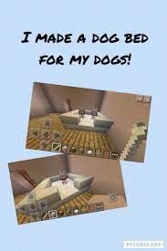 Animals sometimes get stuck in boats or minecarts and will not despawn. Minecraft Dog Bed Minecraft Dog Bed Dog Bed Dog Beds Homemade