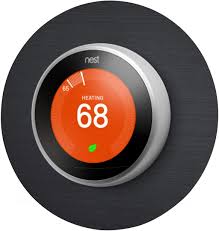 Nest thermostat learns from you and the new nest learning thermostat. Beautiful Round 6 Wall Plate Cover For All 2nd And 3rd Generation Nest Thermostat By Wasserstein Black Amazon Co Uk Kitchen Home