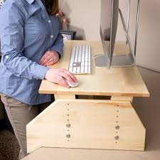 Wallsproutz Standz 900 Adjustable Stand Up Desk Converter 30 X18 Standingdesk Diy Standing Desk Stand Up Desk Desk