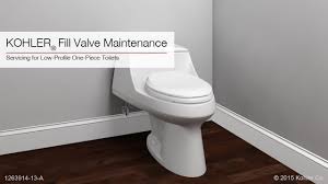 Our recommended best kohler toilet comparison table 2021. Fill Valve Maintenance Instructions Kohler Toilets Youtube