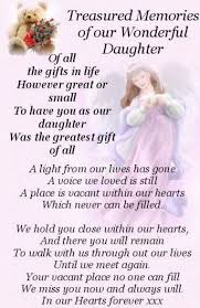 Dear Daughter Happy Birthday Daughter In Heaven Poems Hbbs Havering And Brentwood Bereavment Service Daughter Poems Brother Birthday Quotes I Miss My Daughter