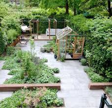 Groene Stadstuin Met Tuinkamers In 2020 Groene Tuin Tuin Stadstuinen