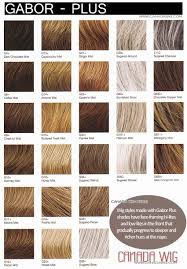 Wig Color Charts