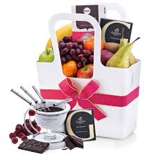 Sweet Dipping Chocolate Fondue Mother S Day Gift Baskets Date Night Gifts Unique Gift Baskets