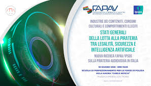 ANICA | STD: Stati Generali Lotta alla Pirateria – Evento FAPAVIPSOS 18  giugno 2025 ore 10:30 – Scuola di Perfezionamento per le Forze di Polizia  (Roma)
