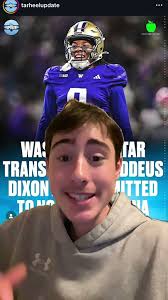 Washington transfer Thaddeus Dixon commits to UNC!