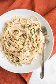 Garlic Cream Sauce With Pasta Gluten Dairy Free From My Bowl