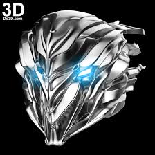 3d Printable Model Savitar Helmet From Flash Tv Season 3 Print File Formats Stl Do3d Com The Flash Super Heroi Vilas