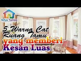 Kalau membicarakan cat, tentu saja pilihannya jatuh pada warna warna terang, putih. 5 Warna Cat Ruang Tamu Yang Bisa Buat Ruangan Terlihat Luas Youtube