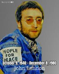 Remembering John Lennon, who died 45 years ago today.