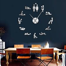 If you're in need of some ideas when choosing bedroom wall colors, there are hundreds from which you can choose. Creative Adult Sex Pattern Wall Clock Simple Design Table Watch For Home Bedroom Buy At A Low Prices On Joom E Commerce Platform