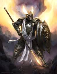 Half Real Video Games Between Real Rules And Fictional Worlds Oc Lunios The Half Celestial Paladin Characterdrawing Paladin Fantasy Armor Fantasy Character Design