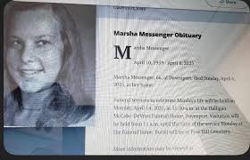 I'm so sorry to find out of Marsha's passing. Michael Andrews let me know  this morning.🥹 Heaven has another great angel 🪽