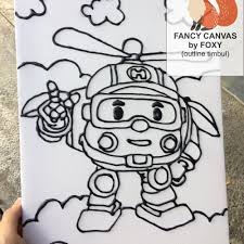 Check spelling or type a new query. Jual Kanvas Lukis Anak Gambar Robocar Poli Kota Surabaya Fox Art Tokopedia