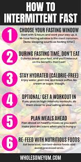 What can you eat while fasting. Intermittent Fasting On Keto Guide For Beginners Wholesome Yum