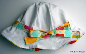 Use construction paper to create your top hat, and cut out glasses, nose and a. Diy Baby Sun Hat Weallsew