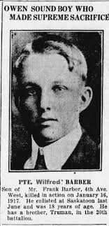 Wilfred Richard Barber