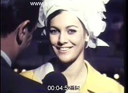 A nice short off pageant interview with Martha Vascocellos, Miss Brasil,  during Miss Universe 1968.
