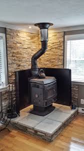 Wood Stove Setup Wood Stove Manufactured Home Mobile Home Living