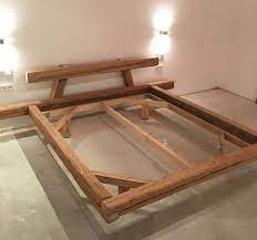 Materials used for the floating led bed: Diy Floating Bed Frame With Led Lighting Plans Ideas Home Interiors Diy Floating Bed Floating Bed Diy Floating Bed Frame