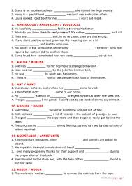 Thankfully, lots of other languages can come to your rescue. Confusing Words Part 9 English Esl Worksheets For Distance Learning And Physical Classrooms