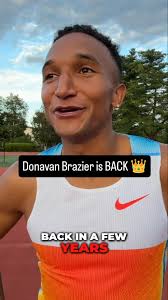 👑 Donavan Brazier ran 1:44.70 (800m) in his first race since the 2022  World Championships 🤯, What kind of season does Brazier have in store?