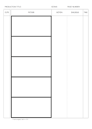 Printable storyboard template 4 boxes. Templates
