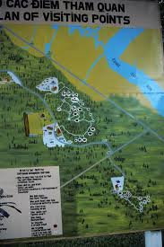 It was of strategic significance because it. Colored Wall Map Of Tunnels At Cu Chi Used By Vietcong During Vietnam War Ncpedia
