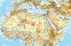 Map of asia (physical geography)/physical geography of asia continent. Maps Northern Africa Physical Map Diercke International Atlas