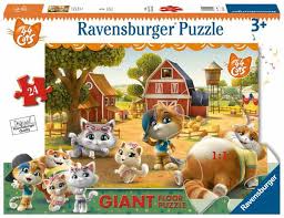 One of the most popular 3d puzzles is the. 44 Cats Giant Floor Puzzle 24pc Jigsaw Puzzle From Jigsaw Puzzles Direct Order Today And Get Free Delivery