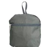 Ultra Light Popular Hot Selling Large Capacity Collapsible Waterproof  Polyester Customized OEM Foldable Backpack Wth 2 Mesh Side Pockets