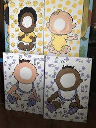 Baby Shower Game Feed Me Baby Game Co Ed Shower Game Baby Etsy In 2020 Baby Shower Balloons Baby Shower Cards Baby Shower Games