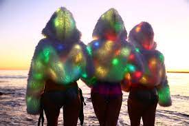 Edm Outfit For The Winter Rave Outfits High Tech Clothing Edm Outfit Edm Festival Outfit Edm Outfits