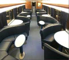 Amtrak Capitol Limited Dining Car Luxury Train Interior Design