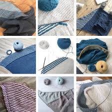 Four ways to knit in the round knitting with one circular needle: Muttertags Mystery Knit Along Abschluss Maschenfein