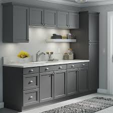 (rsi) warrants its parts and products to be free of substantial defects in the materials and workmanship from the original date of purchase under normal home use. Hampton Bay Easthaven Shaker Assembled 36x34 5x24 In Frameless Sink Base Cabinet With False Drawer Front In Unfinished Beech Eh3635s Gb The Home Depot Grey Kitchen Designs Kitchen Design Kitchen Remodel